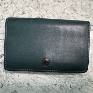 SOLD Coach Foldover Wallet